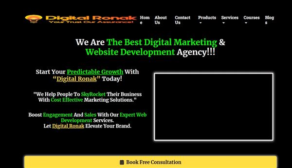 Digital Ronak | Best Marketing Agency